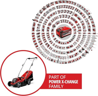 2025 Cortacésped a batería Einhell GE-CM 18/33 Li-Solo Power X-Change (18 V, ancho de corte 33 cm, hasta 200 m², motor brushless, bolsa de recogida 30 L, altura de corte 25-65 mm, sin batería)