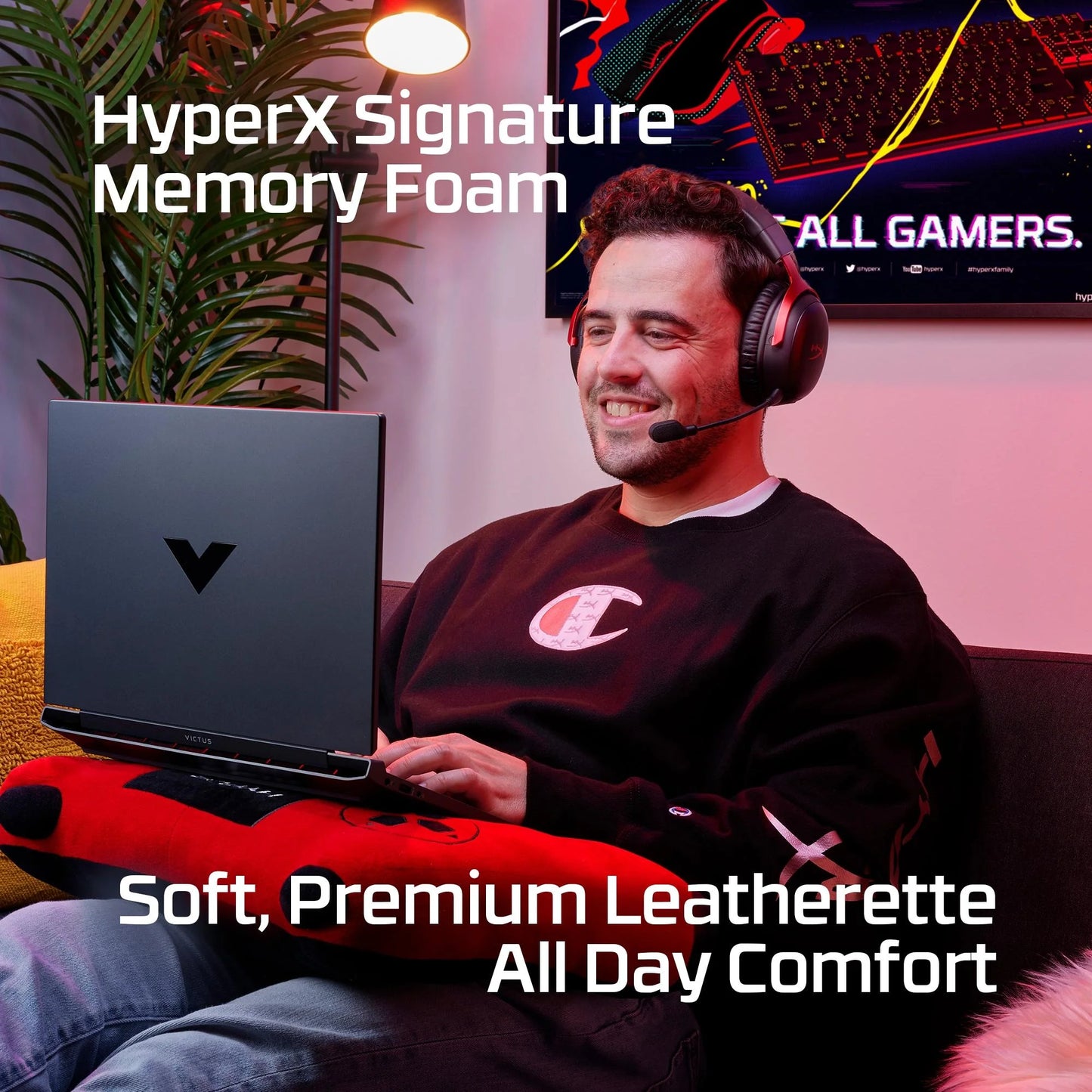 2025 Audífonos Inalámbricos HyperX Cloud III Wireless RED – Sonido Legendario