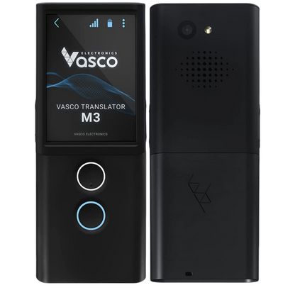 Dispositivo Traductor Vasco M3 | El único traductor con traducción gratuita e ilimitada