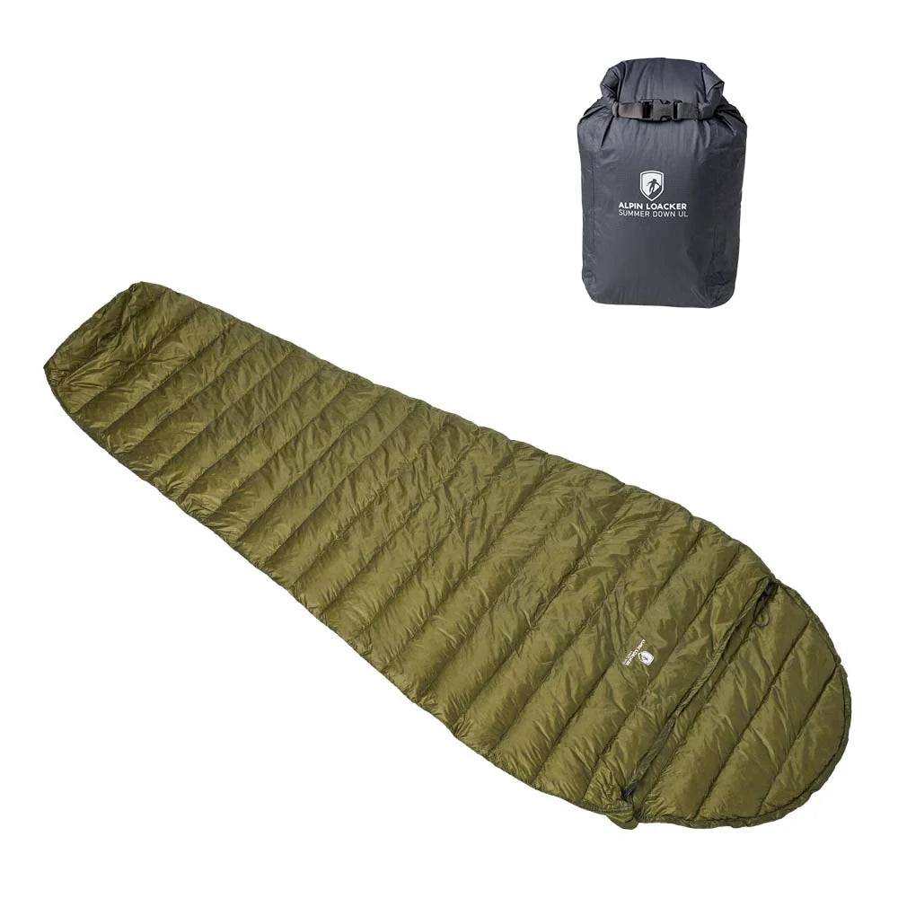 2025 Saco de dormir de verano ultraligero de plumón – 290 g