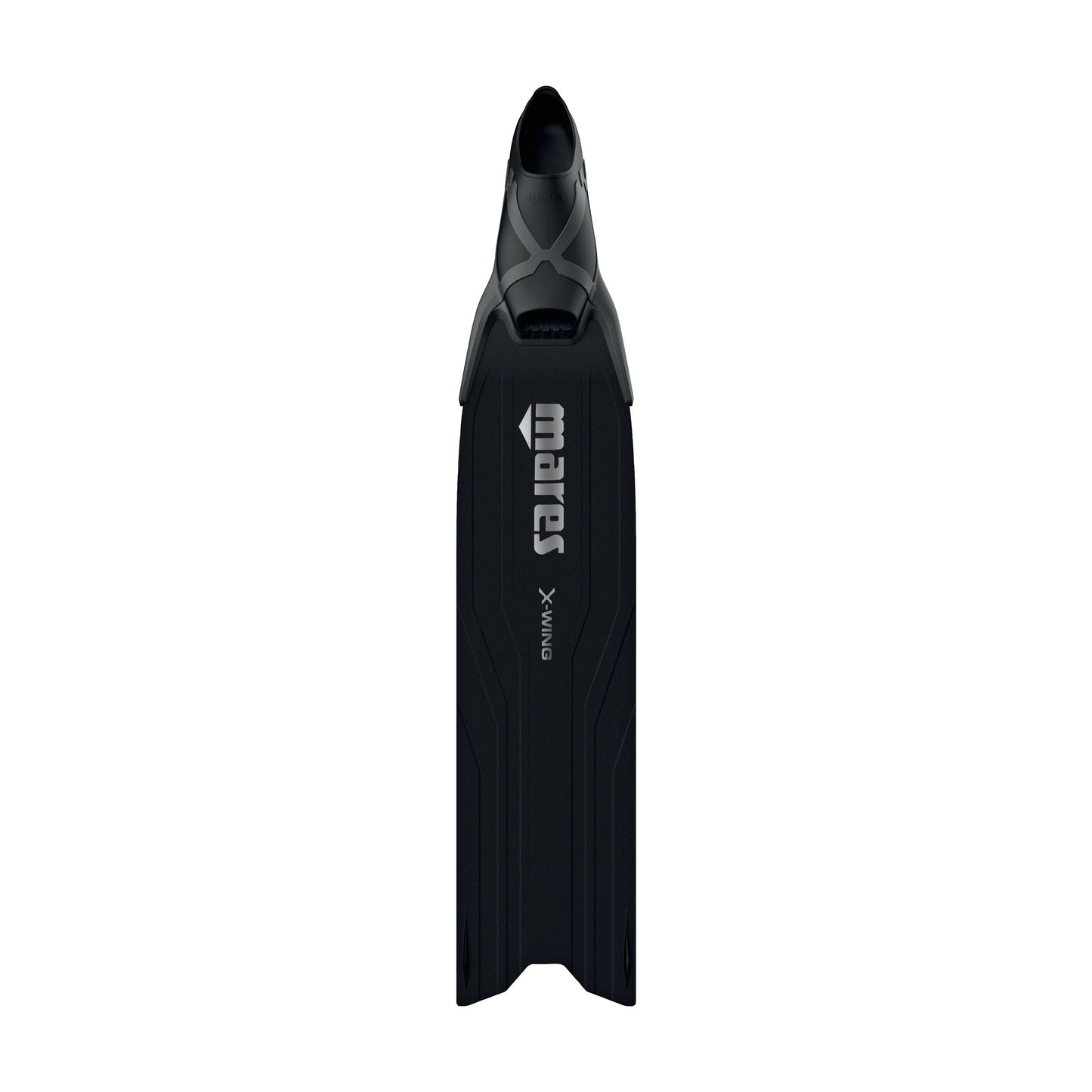 2025 Aletas de apnea X-Wing Pro – Inclinación de 30°, 19 cm de ancho, 71,3 cm de largo, pala cónica de elastómero, punta en V, pala intercambiable, uso pies descalzos