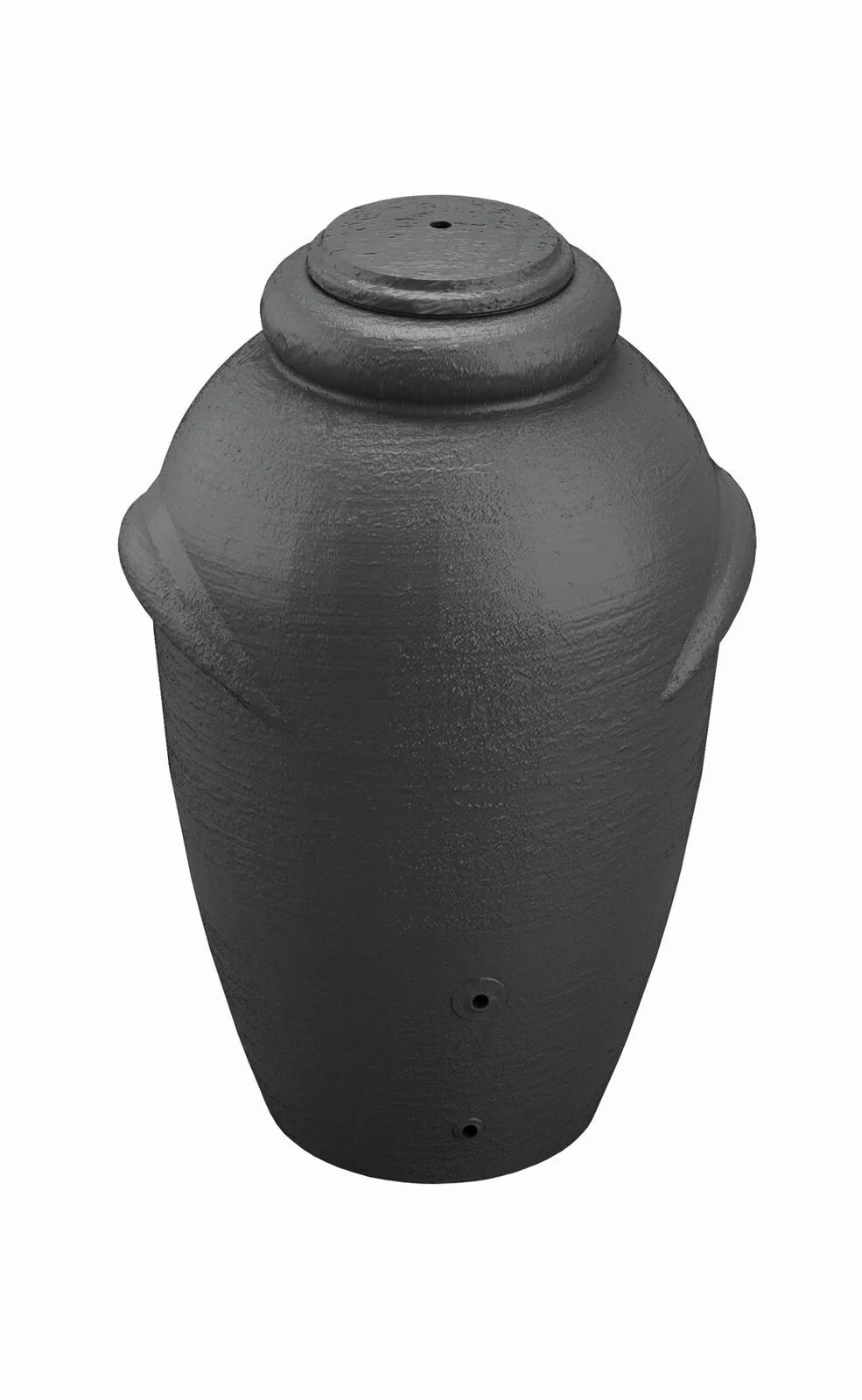 2025 Depósito de Agua de Lluvia AQUA CAN de 210 L Color Gris – Barril Decorativo con Grifo y Kit de Conexión