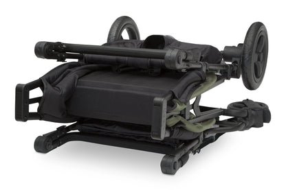 Carrito-Paseador Jeep Wrangler Deluxe – 2 Asientos con Arnés de 5 Puntos, Bolsa Térmica, Capota Anti-UV, Amplio Almacenamiento, Ruedas Todo Terreno Antipinchazos, Manillares Ajustables