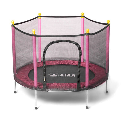 Cama Elástica Infantil Salty 140 Rosa - Juegos Y Juguetes Infantiles Para Niños Al Aire Libre