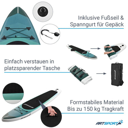 2025 Kit completo de tabla de stand-up paddle