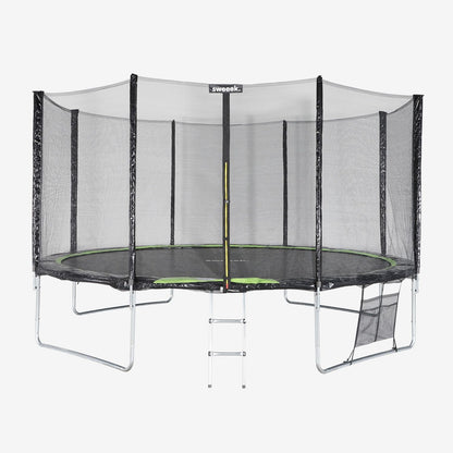 Trampolín Con Pack De Accesorios De 430cm, Verde