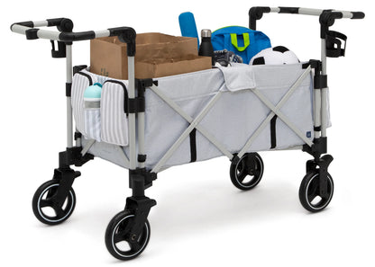 Carrito-Paseador babyGap Deluxe Explorer – Carrito Ecológico para Niños, Asientos Reciclados, Capota Anti-UV, Arnés de 3 Puntos, Almacenamiento Múltiple, Manillares Ajustables