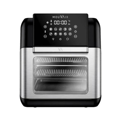2025 Horno Freidora de Aire Crisp 10 Lts + Molde Mouvair
