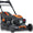 2025 Cortacésped de gasolina 4 en 1 FUXTEC FX-RM5196eS con motor ZIPGO, cortacésped de jardín con función de descarga lateral, ancho de corte 51 cm, motor de 4 tiempos con tracción trasera, ruedas grandes con rodamientos, bolsa de césped 60 L