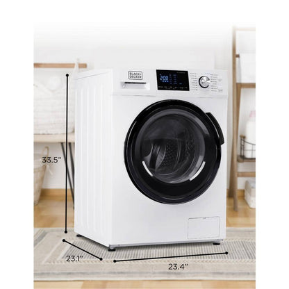 2025 BLACK+DECKER Combo Lavadora y Secadora Todo en Uno de 2.7 cu. ft. en Blanco BCW27MW