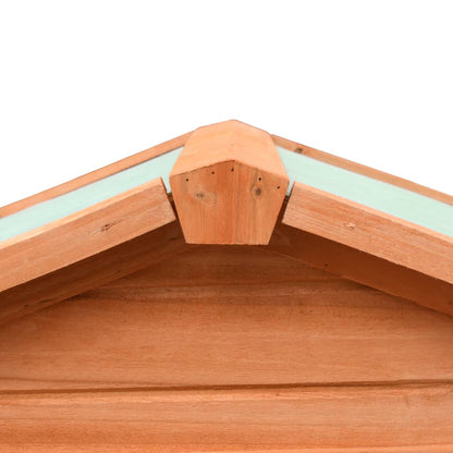 2025 Conejera para conejos 303 x 60 x 86 cm con recinto – Conejera de madera maciza con zona de libertad