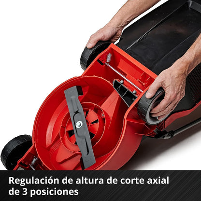 Einhell GE-CM 18/30 Li Battery Powered Lawn Mower Kit Power X-Change (18 V, 30 cm Cutting Width, Up to 150 m², Brushless, 25L Collecting Bag, 30-70 mm Cutting Height, with 3.0 Ah Battery and Charger)