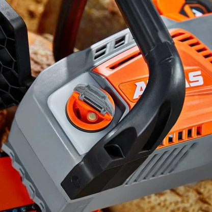 Motosierra inalámbrica Atlas 40 V, motor brushless, 40 cm – solo herramienta