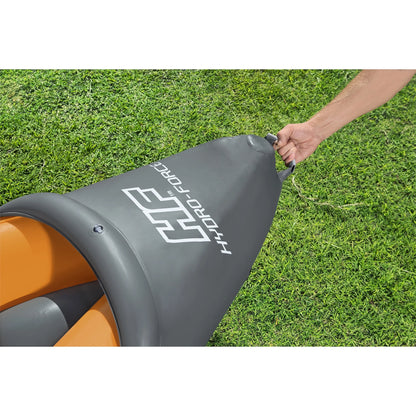Kayak inflable Bestway Hydro Force Lite Rapid X2: kit para deportes acuáticos al aire libre
