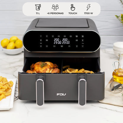 2025 Freidora Air Max Duo 11 Lts FDV
