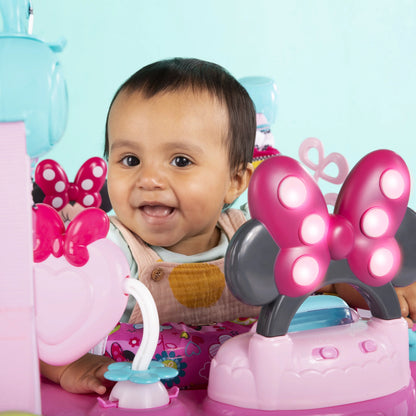 2025 Bright Starts Disney Baby Minnie Mouse PeekABoo transat d’activité avec lumières et musique, dès 6 mois