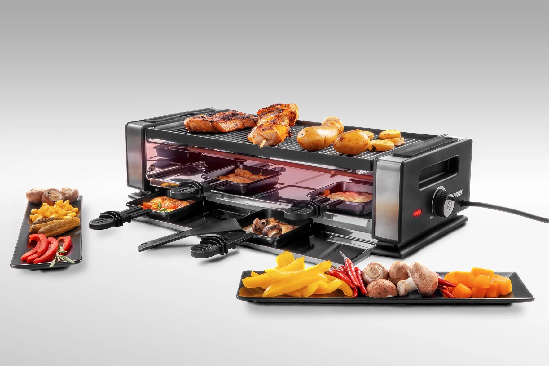 2025 Raclette Finesse Basic con libro de recetas Raclette