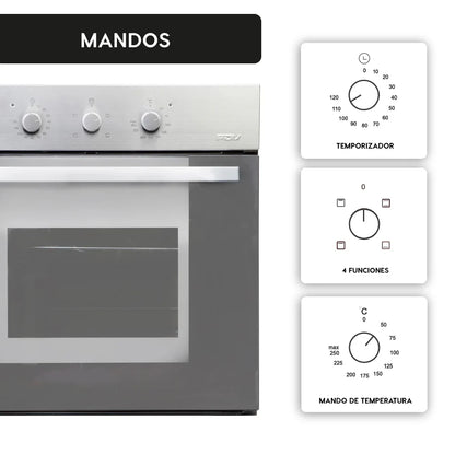2025 Horno Empotrado Elegance III 52 Lts FDV
