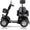 2025 Scooter de movilidad ZVGREEN de 4 ruedas – modelo para personas mayores con asiento tipo capitán – hasta 15 km/h – gran espacio de almacenamiento – asiento giratorio – freno electromagnético