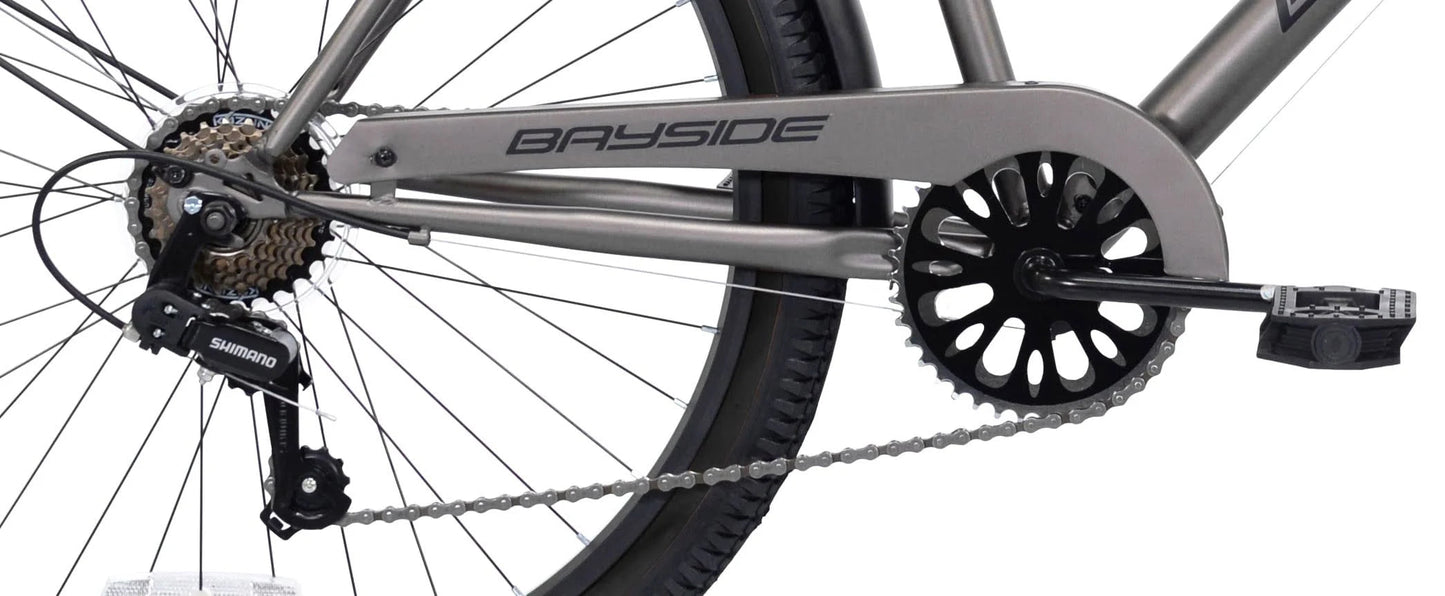 2025 Bicicleta Cruiser Kent Bayside 26" para hombre – Acabado satinado cacao