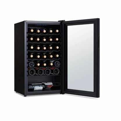 2025 Refrigerador de Vinos Independiente Newair – Negro (34 botellas)