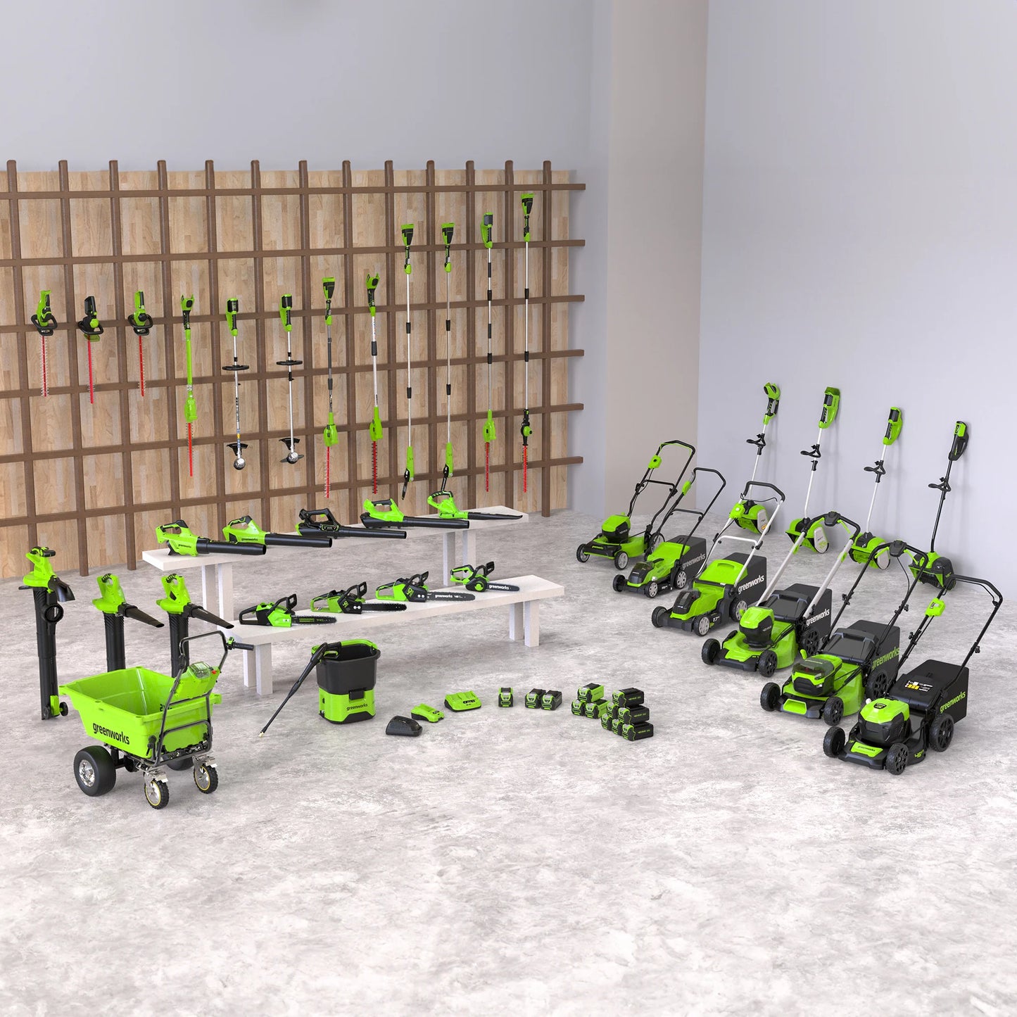 2025 Cortacésped inalámbrico 40V – Ancho de corte 46 cm – con batería de 4 Ah