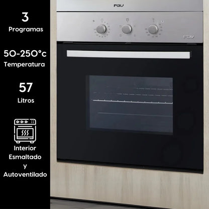 2025 Horno Empotrado Design 57 Lts FDV