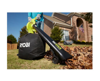 2025 RYOBI RY40451-2B Aspirador/Soplador inalámbrico Vac Attack 40V con (2) baterías 5,0 Ah y (1) cargador