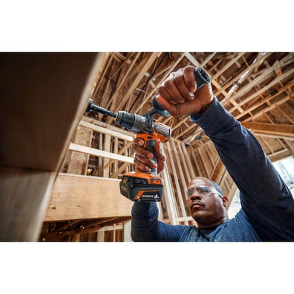 2025 RIDGID Kit Combo 18V sin escobillas de 9 herramientas con (2) baterías de 2.0 Ah y (1) batería de 4.0 Ah, cargador y bolsa para herramientas R96265N