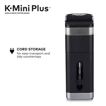 2025 Cafetera Keurig K-Mini Plus de una sola taza con cápsulas K-Cup
