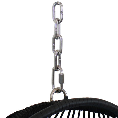 2025 Silla Colgante de Exterior Sunnydaze Julia en Forma de Huevo con Cojines