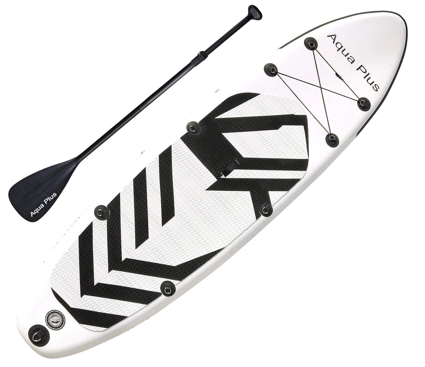2025 Aqua Plus SUP Inflable – Grosor 15 cm, para Todos los Niveles, Tabla de Paddle Surf, ISUP con Bomba y Bolsa de Viaje, Adolescente/Adulto