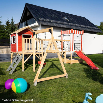 Parque De Juegos Home Deluxe Wunderland 340  X 555  X 215 Cm - Naturaleza