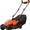 BLACK+DECKER Cortacésped con Manillar de Tipo Bicicleta 1600W, Ancho de Corte 38cm, Sistema E-Drive, EdgeMax y SoftTouch, 6 Alturas de Corte, Depósito 45L, BEMW471BH
