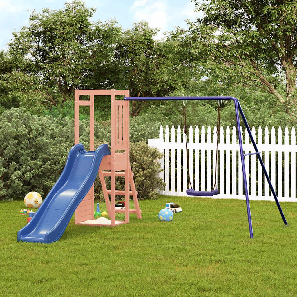 Parque Infantil De Exterior Madera Maciza Douglas Vidaxl