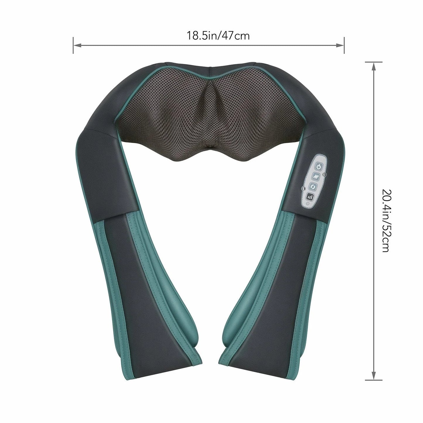 2025 Naipo MGS-N12CS – Masajeador Inalámbrico Shiatsu para Cuello y Hombros