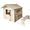 Caseta Jardín Infantil Home Deluxe Der Grosse Palast 118,2  X 138  X 132,5 Cm - Naturaleza