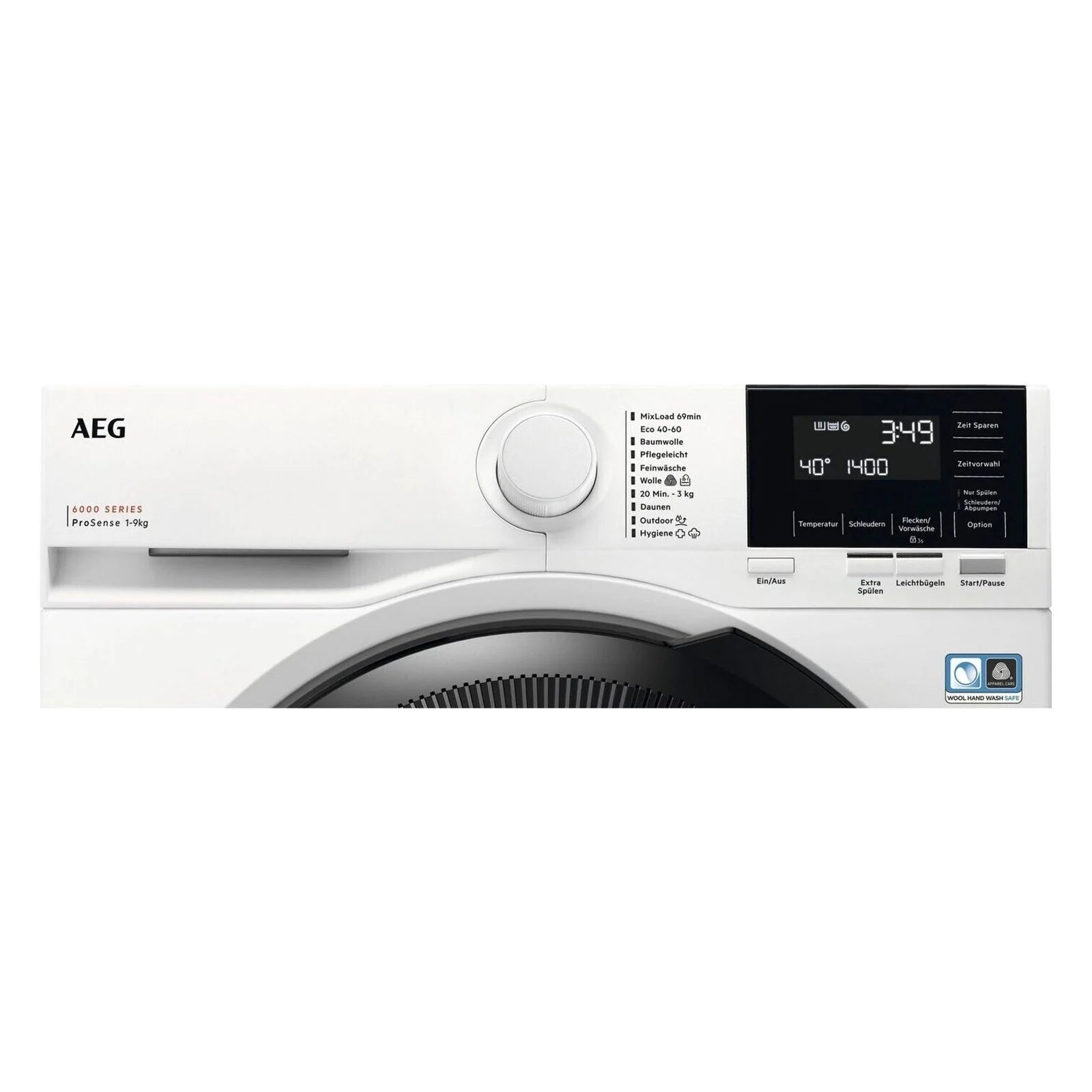 2025 Lavadora AEG LR6FA49FL Serie 6000 con tecnología ProSense