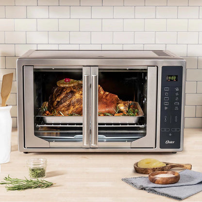 2025 Horno Digital con Freidora de Aire 42 Lt y Puertas Francesas TSSTTVFDDAFNS Oster
