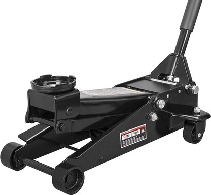 Gato hidráulico de taller Torin de 3 toneladas – acero resistente, bomba de doble pistón, modelo DWT830023B
