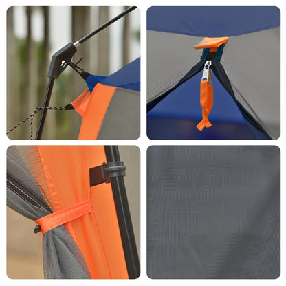 2025 Campros Screen House Room tienda de sombra 12' x 10', azul.