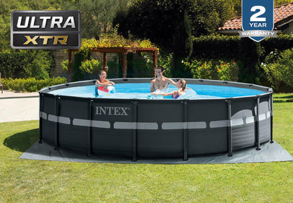 Piscina Elevada Intex Ultra XTR® Frame 18 pies x 52 pulgadas con Bomba y Filtro de Arena