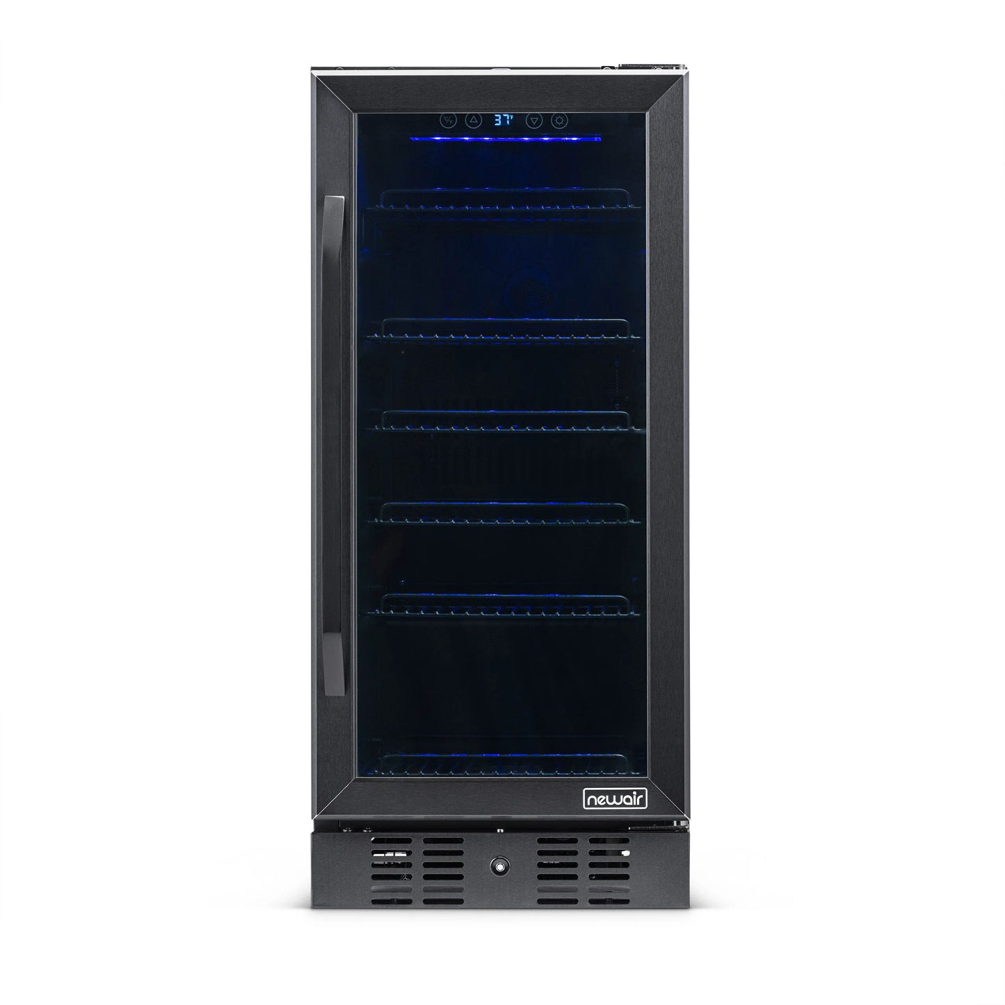 2025 Newair® Refrigerador Empotrable Negro para Bebidas – 96 Latas – 15 Pulgadas