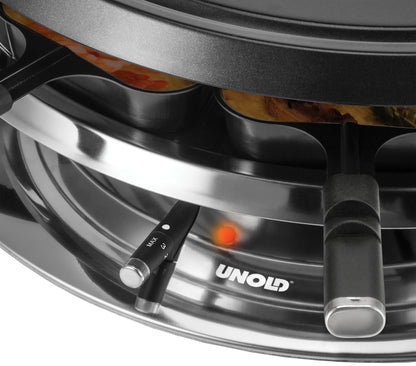 2025 Raclette Multi 4 en 1 – Set de raclette versátil con libro de recetas