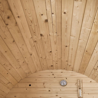 2025 Sauna barril Spitzbergen con estufa de sauna