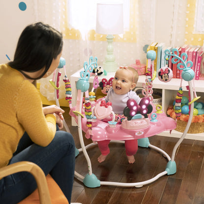 2025 Bright Starts Disney Baby Minnie Mouse PeekABoo transat d’activité avec lumières et musique, dès 6 mois