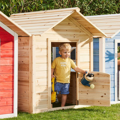 Caseta Jardín Infantil Home Deluxe Der Grosse Palast 118,2  X 138  X 132,5 Cm - Naturaleza