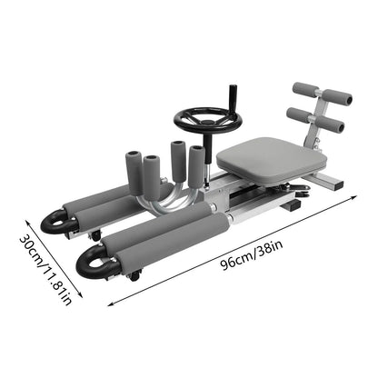 Máquina profesional de estiramiento de piernas Miu Meow (149 kg), dispositivo sólido para mejorar la flexibilidad, equipo de ejercicio para estocadas, ideal para yoga y gimnasio en casa.