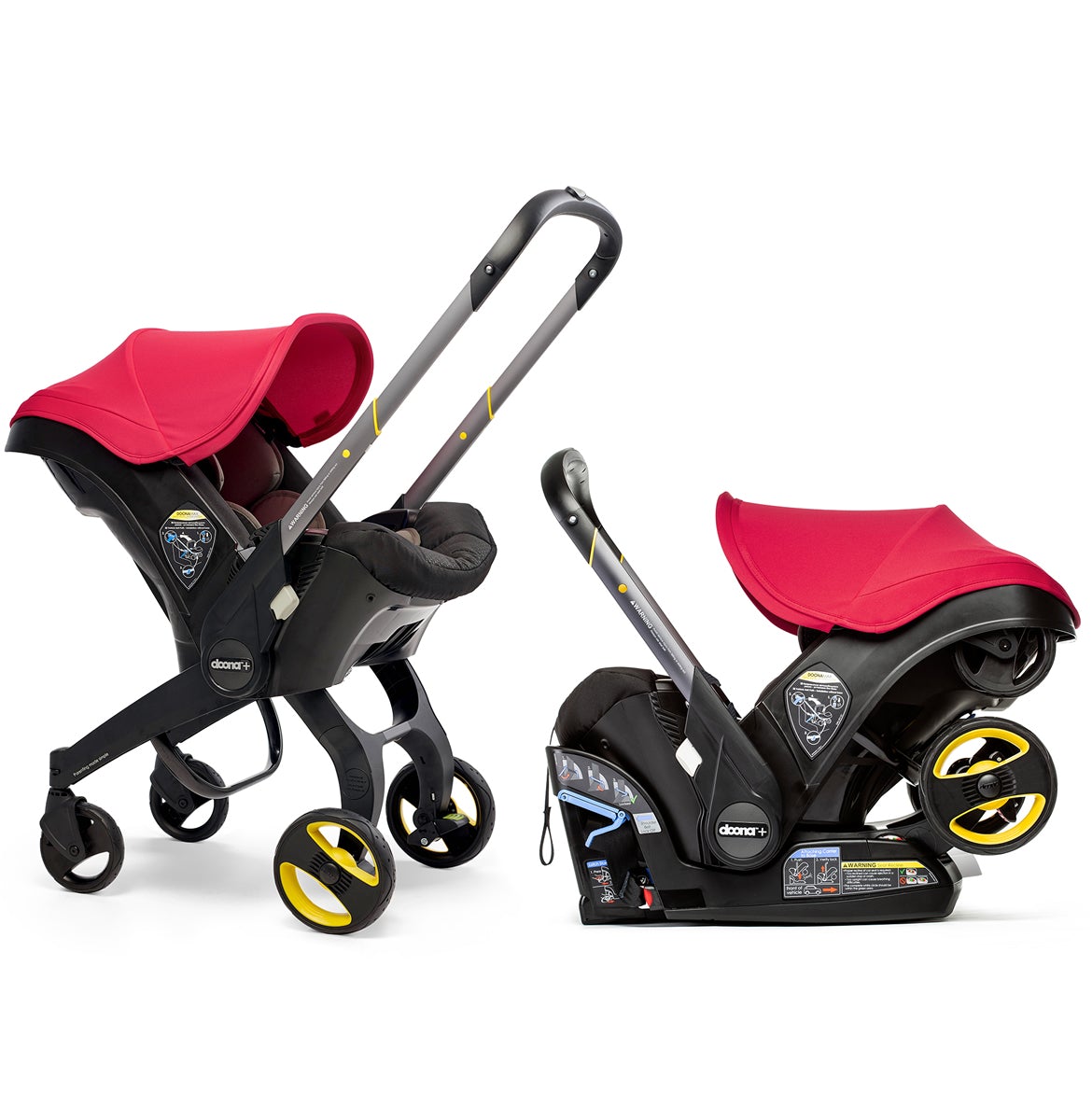 2025 Doona™ Cochecito con asiento de auto y base LATCH