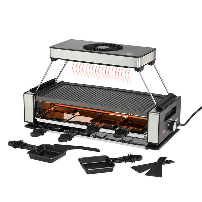 2025 Raclette Smokeless – Raclette sin humo para una experiencia acogedora en casa
